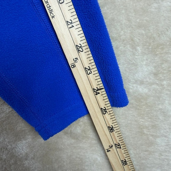 The North Face Womens Blue FlashDry Quarter Zip Fleece Pullover L Outdoor Hiking - Picture 9 of 10